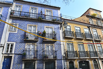 Image showing Old building in Lisbon, Portugal