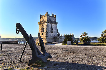 Image showing Belem Tower - Torre De Belem In Lisbon, Portugal 