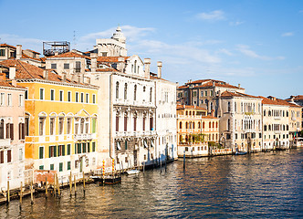 Image showing Venice view at sunrise