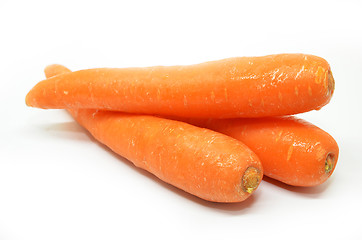 Image showing Carrot isolated on white background
