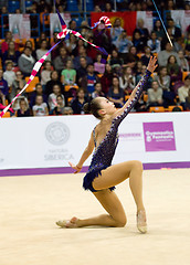 Image showing Sabina Asirbayeva, Kazakhstan. Ribbon