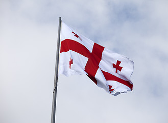 Image showing Flag of Georgia 