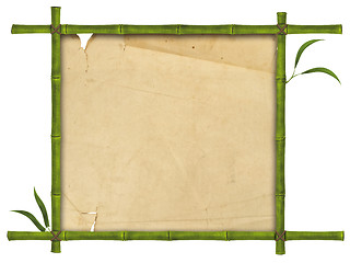 Image showing bamboo frame