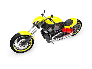 Image showing isolated moto front view 02