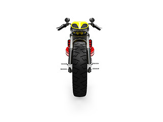 Image showing isolated moto front view 03