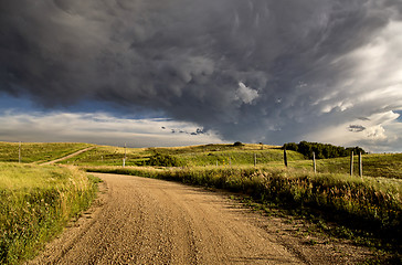 Image showing Storm Clouds Saskatchewan