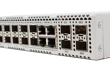 Image showing Gigabit Ethernet switch with SFP slot