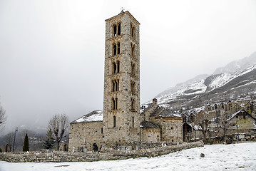 Image showing Roman Church of  Sant Climent de Taull, Catalonia - Spain