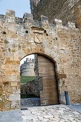 Image showing Gate of the Row, in Berlanga del Duero, Soria Spain