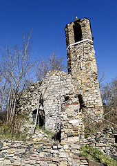 Image showing Church St. Stephen, in Castellon de Tor, Spain