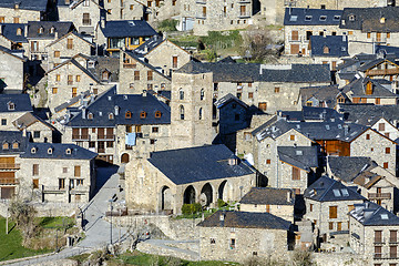 Image showing Roman Church of the Nativity of the Mother of God of Durro (Catalonia - Spain).