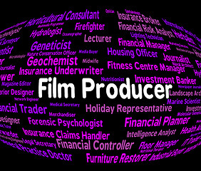 Image showing Film Producer Represents Jobs Career And Films