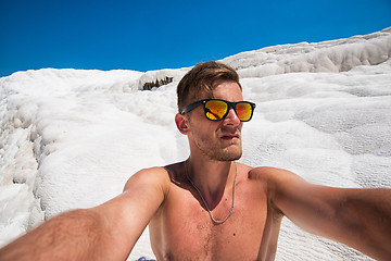 Image showing Portrait of man in Pammukale