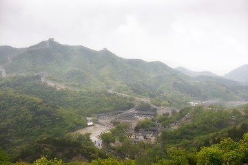 Image showing The Great Wall of China at Badaling