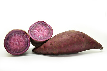Image showing Purple sweet potato
