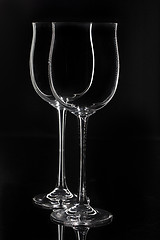 Image showing Two Empty Glasses