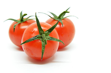 Image showing Red cherry tomato