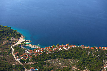 Image showing Croatia aerial view