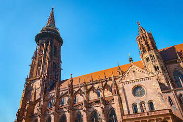 Image showing cathedral in Freiburg 