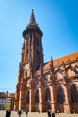 Image showing cathedral in Freiburg 
