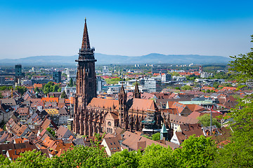 Image showing cathedral in Freiburg 