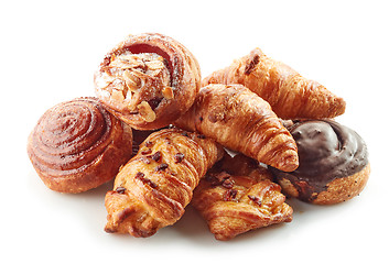 Image showing various freshly baked pastries