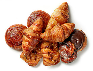 Image showing various freshly baked pastries