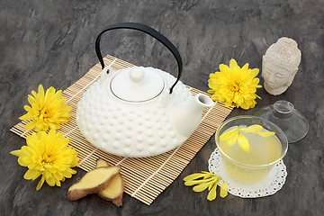 Image showing Chrysanthemum Flower Tea