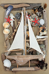 Image showing Abstract Nautical Theme