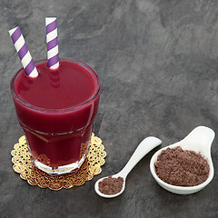 Image showing Acai Berry Health Fruit Drink