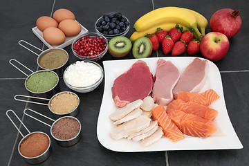 Image showing Body Building Health Food