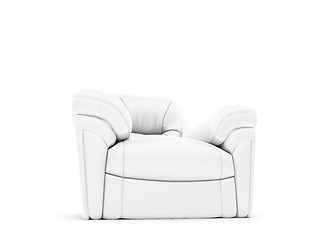 Image showing royal armchair front view