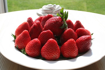 Image showing Strawberries