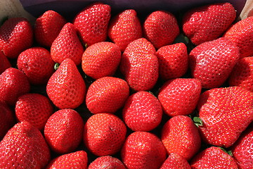 Image showing Strawberries