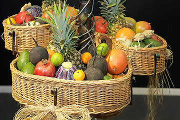 Image showing Fruits in Basket