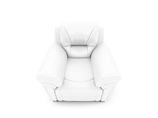 Image showing royal armchair front view