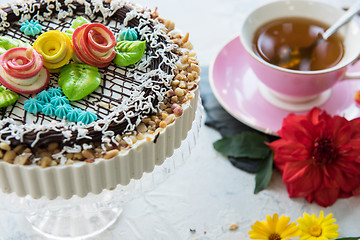 Image showing Tasty cakes composition