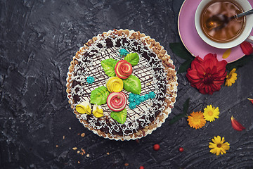 Image showing Tasty cake composition
