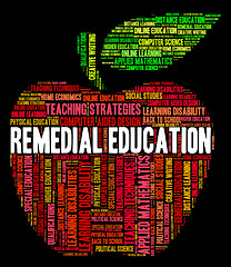 Image showing Remedial Education Indicates Study Learning And Learned