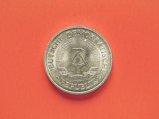 Image showing Vintage German DDR coin