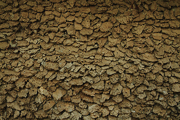 Image showing old sandstone texture by the sea