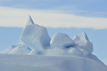 Image showing Beautiful view of icebergs in Snow Hill Antarctica