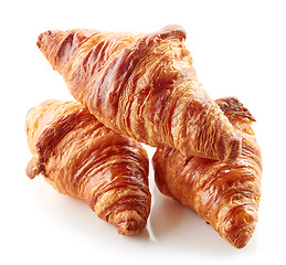 Image showing freshly baked croissants