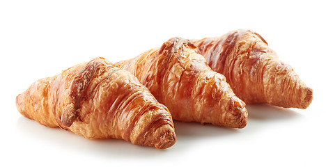 Image showing freshly baked croissants