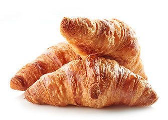 Image showing freshly baked croissants