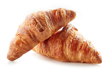 Image showing freshly baked croissants