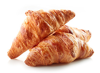 Image showing freshly baked croissants