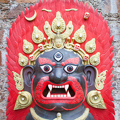 Image showing Bhairab Mask from Nepal