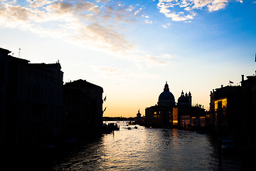 Image showing Venice view at sunrise