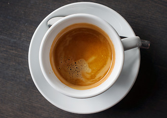 Image showing cup of coffee